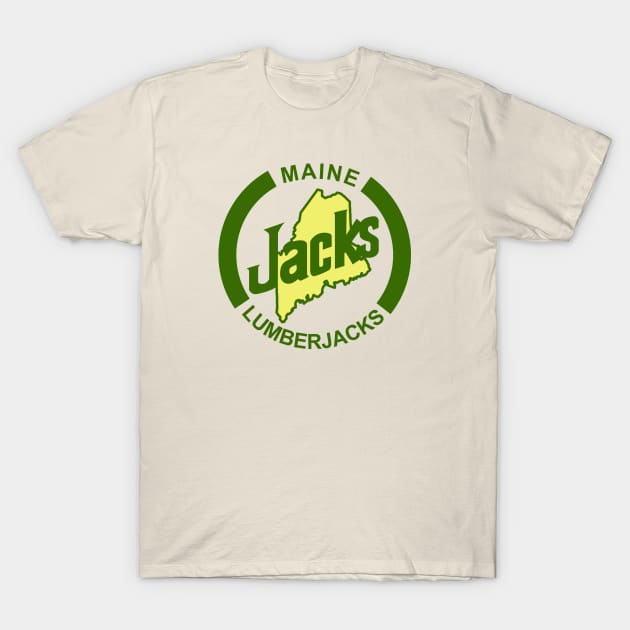 DEFUNCT - Maine Lumberjacks CBA T-Shirt by LocalZonly